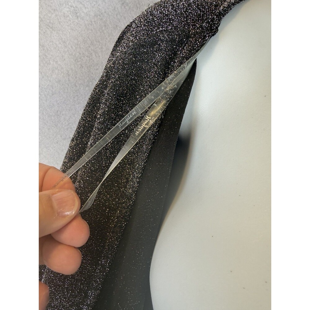 Hayden Black & Silver Shimmer Duster | 2X | New with Tags - Picture 8 of 16